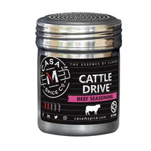 Cattle Drive® Beef Seasoning - Stainless Steel Shaker