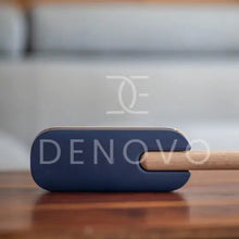 Blue De Novo™ Back-to-Basics Lint Brush with Wooden Handle