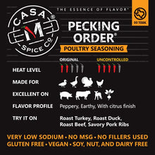 Pecking Order Poultry Seasoning - Stainless Steel Shaker