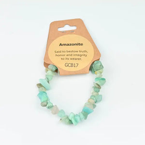 Amazonite - Chip Bracelet 5-8mm