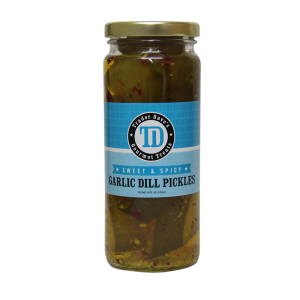 Sweet, Then Spicy, Garlic, Dill PICKLES