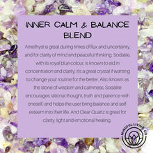 Crystal Clear Column Insert - Inner Calm & Balance Blend